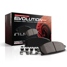 Power Stop Z23 Evolution Sport Carbon-Fiber Brake Pads for 18-24 Jeep Wrangler JL Sport, Sport S, & Moab