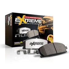 PowerStop Z36-477 Z36 Truck & Tow Carbon-Fiber Front Ceramic Brake Pads for 90-99 Jeep YJ, TJ, XJ, 90-92 Comanche, 90 Wagoneer, & 93-98 ZJ