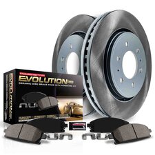 PowerStop Z17 Semi-Coated Rotor Brake Kit for 07-18 Jeep Wrangler JK