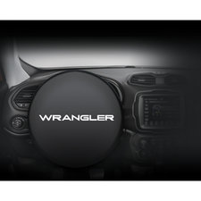 Plasticolor 008408R01 Wrangler Logo Steering Wheel Sunshade