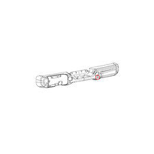 Mopar 68295600AB Rear Bumper Parking Sensor Mounting Bracket for 18-20 Jeep Wrangler JL with Steel Bumper
