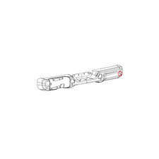 Mopar 68295602AB Rear Bumper Parking Sensor Mounting Bracket for 18-20 Jeep Wrangler JL with Steel Bumper