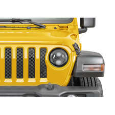 Quadratec Premium Heated LED Projector Beam Headlights for 18-25 Jeep Wrangler JL & Gladiator JT