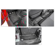 Tru-Fit Floor Liner Triple Combo for 07-18 Jeep Wrangler JK 2-Door