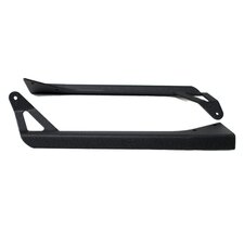 Race Sport Lighting RS-NR-L19-4 LED Light Bar Windshield Brackets for 87-95 Jeep Wrangler YJ