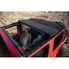 Rampage Products 139435 TrailView Fastback Soft top for 18-22 Jeep Wrangler JL Unlimited