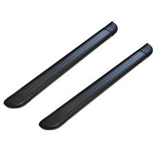 Romik 21309419 RB2 Black Running Boards for 11-19 Jeep Grand Cherokee WK2