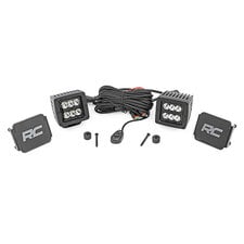 Rough Country 2" LED Cube Easy Mount Kit for 18-22 Jeep Wrangler JL & 20-22 Gladiator JT
