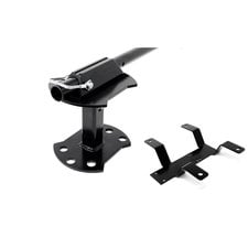 Rox Offroad The Judge Flag Mounting Kit with License Plate Bracket for 95-23 Jeep Wrangler YJ, TJ, JK & JL