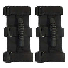 Crown Automotive RT27007 Grab Handle Set in Black for 55-21 Jeep Wrangler Vehicles