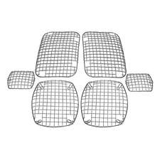 Crown Automotive Mesh Light Guard Set for 87-95 Jeep Wrangler YJ