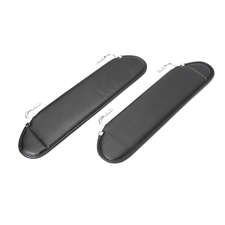Crown Automotive RT52005 Sun Visor Set in Black for 87-95 YJ Wrangler
