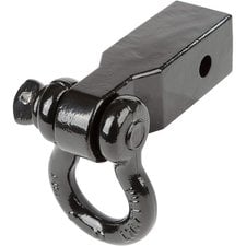Rugged Ridge 11234.01 2" Receiver Hitch D-Ring & Shackle Bracket