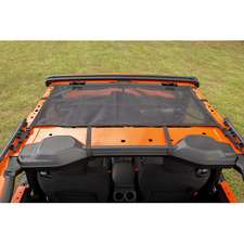 Rugged Ridge 13579.74 Front Eclipse Mesh Sun Shade for 18-20 Jeep Wrangler JL 2-Door