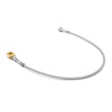 Rugged Ridge 16735.04 Rear 4" Braided Stainless Steel Brake Hose for 76-86 Jeep CJ-5, CJ-7 & CJ-8 Scrambler