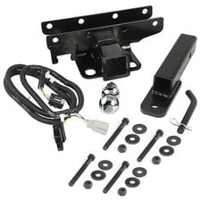 Rugged Ridge 11580.54 2" Hitch Kit with Ball for 07-18 Jeep Wrangler JK