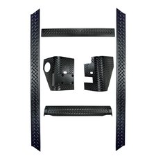 Rugged Ridge 11650.51 Body Armor Kit for 97-06 Jeep Wrangler TJ