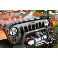 Rugged Ridge Wraparound Bug Deflector - 2007-18 Jeep Wrangler Rugged Ridge Wraparound Bug Deflector - 2007-18 Jeep Wrangler