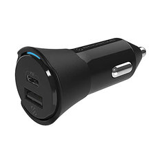 Scosche CPDCA32-SP PowerVolt PD32 Dual USB-C & USB-A Car Charger 