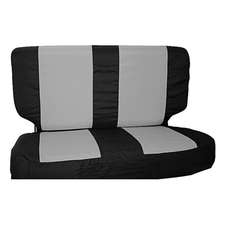 Crown Automotive Rear Poly Canvas Seat Cover Set for 87-02 Jeep Wrangler YJ and TJ