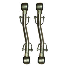 Skyjacker SBE524 Sway Bar Extended End Links; Disconnect; Front; Lift Height 2-2.5 in.; Double; Black Rubber Bushings; 