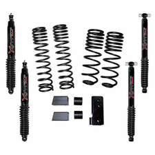 Skyjacker 2-2.5 Dual Rate Long Travel Coil Suspension System with Shocks for 07-18 Jeep Wrangler JK 2 Door