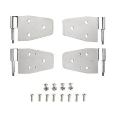 Rugged Ridge 11202.01 Black Door Hinge Kit