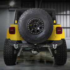 Smittybilt 77858 XRC Gen2 Rear Bumper for 18-23 Jeep Wrangler JL