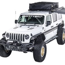 Smittybilt 77837 XRC Flat Fender Flare Kit for 18-25 Jeep Wrangler JL