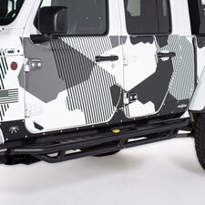 Smittybilt 79634 SRC Side Armor with Step for 20-25 Jeep Gladiator JT
