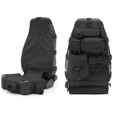 Smittybilt Front G.E.A.R. Seat Cover for 76-18 Jeep CJ, Wrangler YJ, TJ, JK, TJ Unlimited & Wrangler Unlimited JK