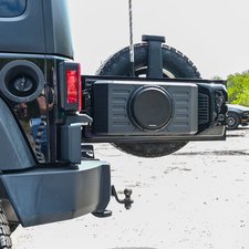 Stinger Off-Road TXJWB12 Swing Gate-Mounted 12" Subwoofer Enclosure for 07-22 Jeep Wrangler JL, JK