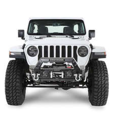 Smittybilt 76730 Stryker Front Bumper for 07-23 Jeep Wrangler JK, JL, & Gladiator JT