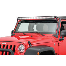 TACTIK JLM01-M8 50" Light Bar "A" Pillar Brackets for 07-18 Jeep Wrangler JK