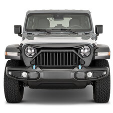 TACTIK Bull Shark Grille for 18-25 Jeep Wrangler JL & 20-25 Jeep Gladiator JT w/o TrailCam