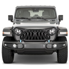TACTIK Goblin Shark Grille for 18-25 Jeep Wrangler JL & 20-25 Jeep Gladiator JT w/o TrailCam
