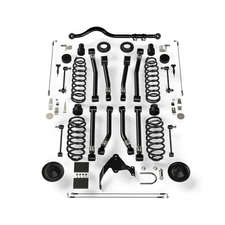 Teraflex 1156403 4â Suspension Lift System w/ 8 Alpine Flexarms & Track Bar for 07-18 Jeep Wrangler JK 2 Door