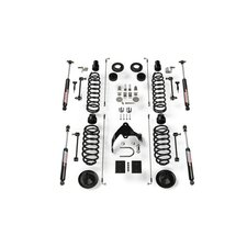 Teraflex 1251401 4" Coil Spring Base Lift Kit & 9550 VSS Twin-Tube for 07-18 Jeep Wrangler JK Unlimited 4-Door