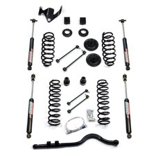 Teraflex 1251220 3" Coil Spring Base Lift Kit with Front Track Bar & 9550 VSS Twin-Tube Shocks for 07-18 Jeep Wrangler JK Unlimited 4-Door