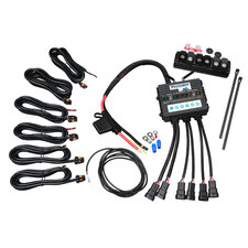 Trigger 3001JL 6 Shooter Controller Combo Kit for 18-25 Jeep Wrangler JL & Gladiator JT