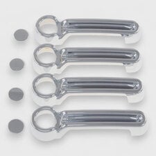 Trim Illusion 8 pc Door Handle Covers for 07-18 Jeep Wrangler JK & 08-13 Jeep Liberty KK