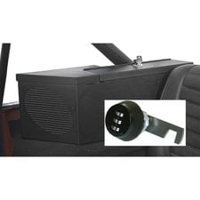 Tuffy Security Speaker Safe in Black for 80-91 Jeep CJ & Wrangler YJ
