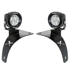 Vision X CG2 LED Light Canons & Bracket Kit for 18-21 Jeep Wrangler JL & Gladiator JT