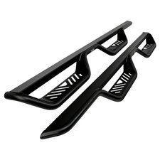 Westin 20-13295 Outlaw Drop Nerf Bars Textured Black for 07-18 Jeep Wrangler JK Unlimited 4-Door