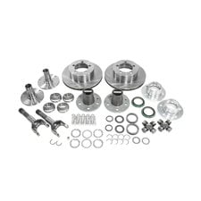 Yukon Gear & Axle Spin Free Locking Hub Conversion Kit for Jeep Wrangler TJ, YJ, & Cherokee XJ with Dana 44 or Dana 30 Front Axle