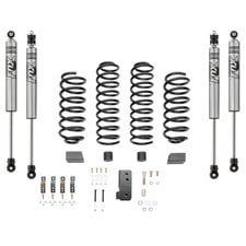 Quadratec 2.5â Coil Spring Suspension Kit with FOX IFP Mono-Tube Shocks for 07-18 Jeep Wrangler JK