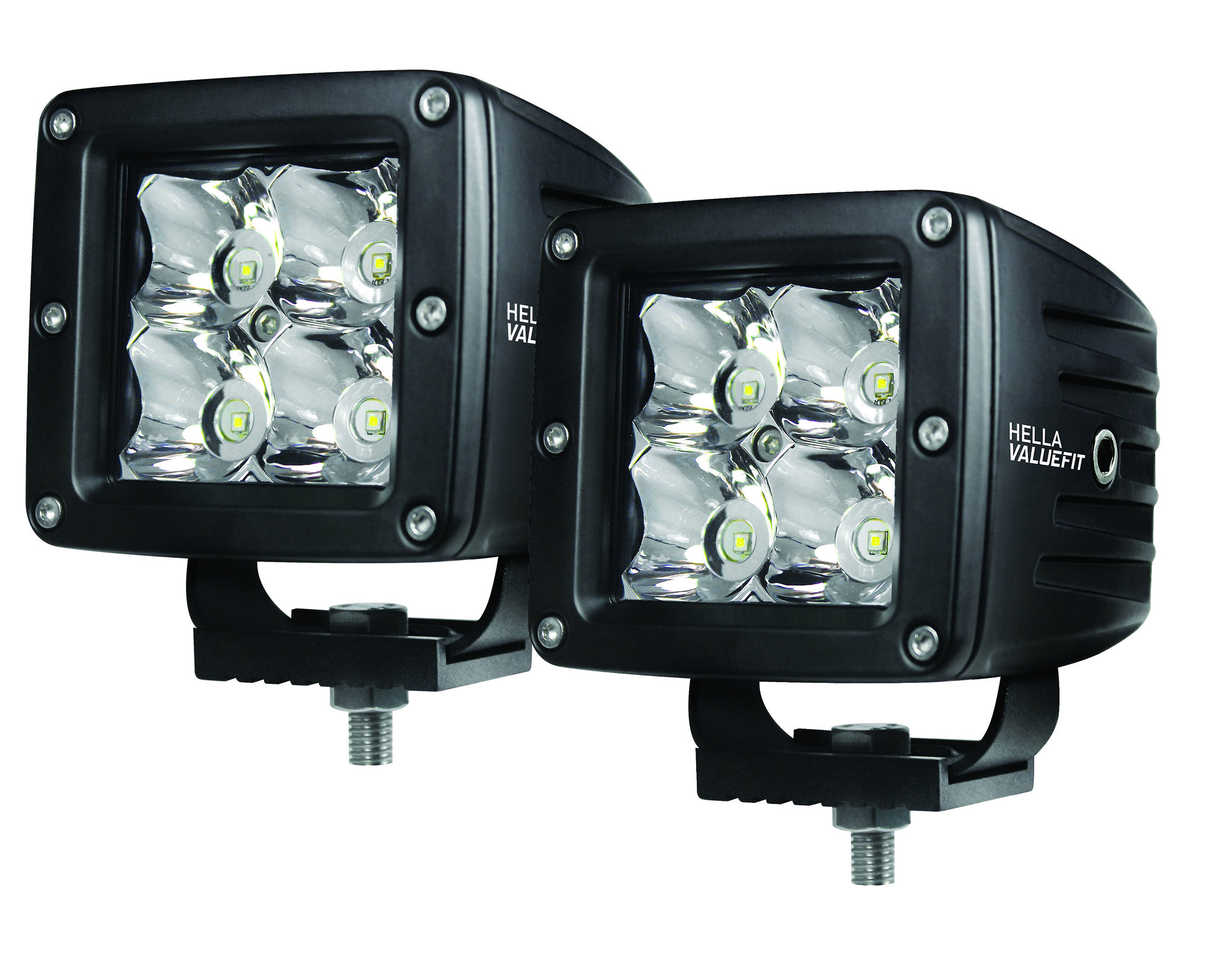 Hella ValueFit Cube 4 LED Light Kits