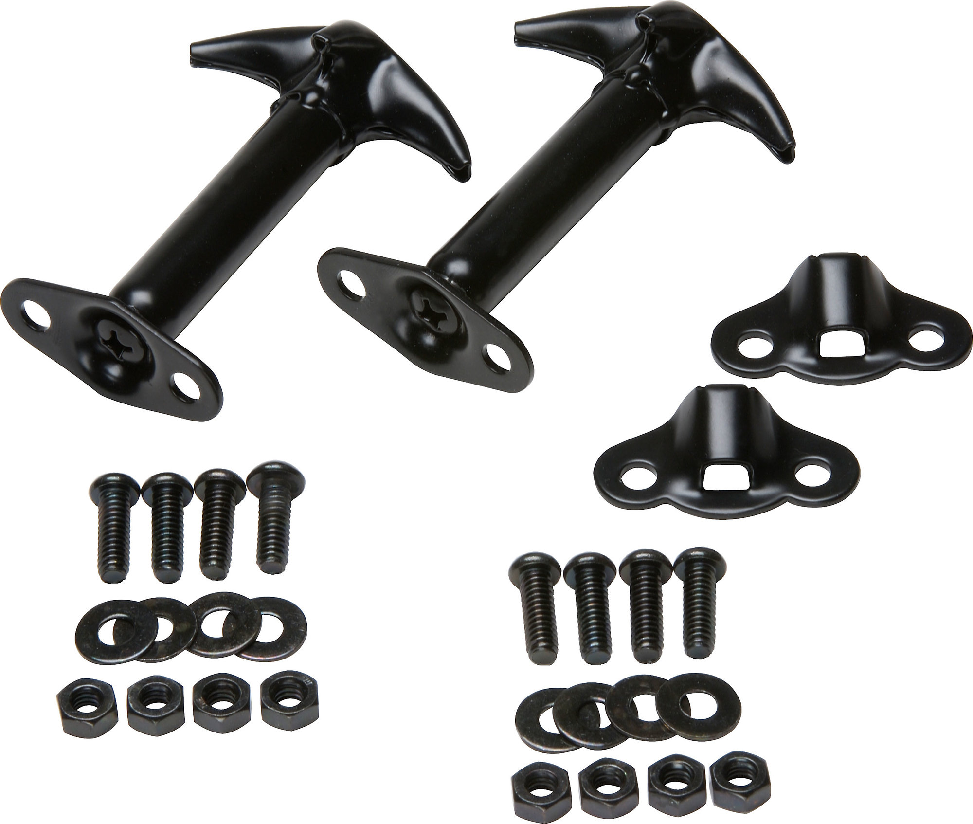 Kentrol Stainless Steel Hood Latch Set for 42-95 Jeep CJ & Wrangler YJ |  Quadratec