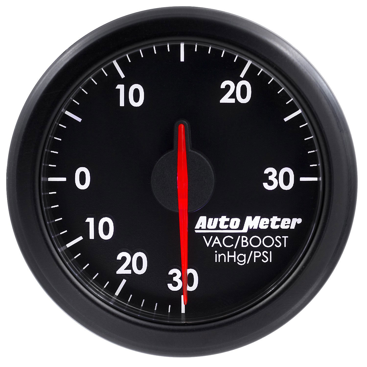 Auto Meter 21/16" Boost/Vac Gauge with AirDrive (30HG/30PSI) Quadratec