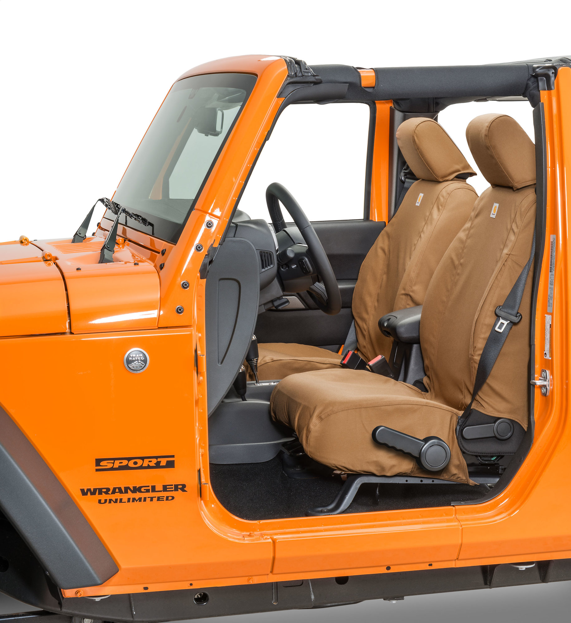 Covercraft Carhartt Front SeatSaver Seat Protector for 97-02 Jeep Wrangler  TJ | Quadratec